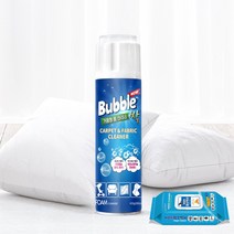NEW 버블싹 패브릭 소파 폼 클리너 500ml + (사은품)양키캔들 보티브 램덤 1개 무료증정, 버블싹+마법의청소박사 30매