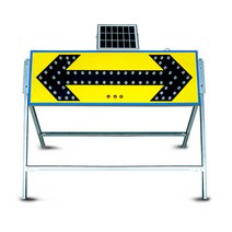 태양광 속도 제한 표지판 과속방지 안전 조명 알림, J타입