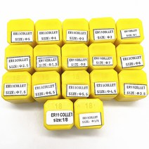 1PCS ER11 봄 콜레트 1 2 3 4 5 6 7 8 1/8 1/4 CNC 밀링 공구 조각 기계 스핀들 모터, 02 ER11-1.5