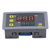 AC 110V 220V 12V 디지털 시간 지연 릴레이 듀얼 LED 디스플레이 사이클 타이머 제어 스위치 조정 가능한, CHINA_DC 24V