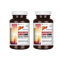 어바틀 밀크씨슬 리버케어 1000mg 2EA, 2통, 90정
