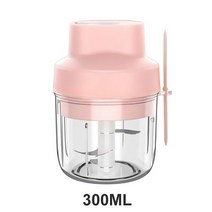 업소용 콩 도토리 곡물 식품분쇄기 콩물기계새로운 11 월 미니 100ML/300ML 다기능 무선 야채 다지기 고기, 02 300ML