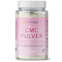 독일직구 GoodBake CMC 파우더 175g – 프리미엄 품질 – 타일로 파우더 플라워 파우더 – 예를 설립자용 플라워 페이스트 및 식품 접착제 - 모델링 설립자용 - 비건 할랄, 수량, 상세참조