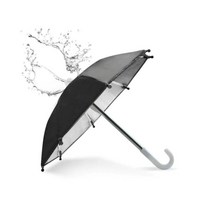 발통마켓 오토바이 우산 빗물 햇빛가리개 스마트폰 퀵 배달대행 마운트 우산 거치대, 블랙