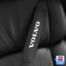 빵빵모토 Supreme 슈프림 안전벨트커버 1+1 모음, 볼보+슈프림 스티커 2장, 2개