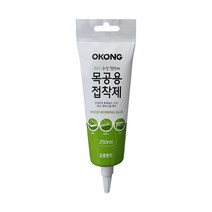오공 수성 강력 목공용 접착제 250ml, 3개입