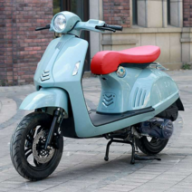 125CC EFI 스쿠터 오토바이 연료 시골 출퇴근용, 실버 화이트