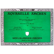 쭈bapha_캔손 아르쉬패드 300g 10X25중목 20매 쉬패드 아르쉬 전문가스케치북 고급미술용지 수채화 드로잉 괴슈 화방♥LtMS, ♥myside!, ♥myHoney-쇼핑