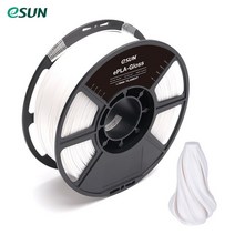 ESUN PLA 무광택 3D 프린터 필라멘트 1.75mm 치수 정확도 +/-0.03mm 1KG 스풀 재질 리필, 10 ePLA-Gloss
