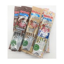 페르폴디 퀵밀크 초콜릿 스트로베리 스트로 밀크 초콜릿4 스트로베리2, 초콜릿2 비스킷2 프루티2