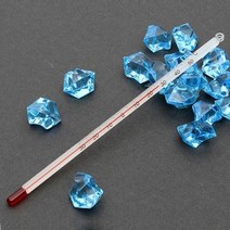 YUIL 알콜온도계 AL-50C(180mm) 10개 유리막대 온도, 1개