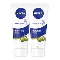 니베아 모이스처 케어 올리브 핸드크림 75ml 2개