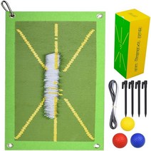 Qzero 골프스윙매트 디봇 식별 실내연습 스윙궤적 교정매트, 5종