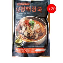 [더착한푸드]양평해장국(청우 800g) 20개 40인분 식자재마트 대용량 업소용 술국 양평 청우양평해장국 청우해장국 즉석국 양평해장국맛집 양평해장국잘하는집