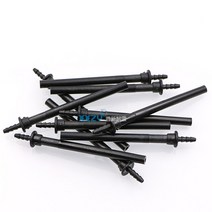 에코 솔벤트 대형 프린터 서브 탱크 잉크 덕트 그림 기계 카트리지 콘센트 용 10PCs, [04] L 95mm 100PCs  Black
