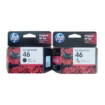 HP 46 CZ637AA CZ638AA 잉크 2020hc 2520hc HP2529 HP4729, 4색세트