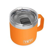예티 손잡이 머그 캠핑 텀블러 YETI Rambler 스텐 진공 램블러 414ml, 킹크랩