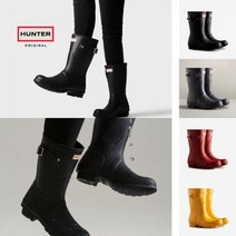 헌터 여성용 오리지날 숏 레인부츠, NAVY, UK6(250), 네이비