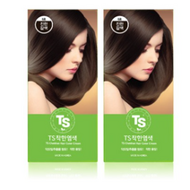 TS 착한염색 1제 60g + 2제 60g 세트, 8호 밝은황갈색, 7개