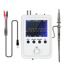 오실로스코프 OSCILLOSCOPE 계측기 2.4 컬러 디스플레이 화면 미니 0-200khz 대역폭 및 1m 샘플링 속도의 휴대용 디지털, 우리를