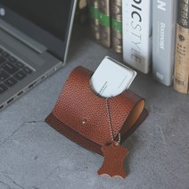 730 가죽 명함 메모 꽂이 거치대 스탠드 케이스 정리 수납 보관함 명함집 데스크 용품, 무지_레드, 표준외 각인작업:6천원