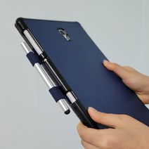 MARKET.MR_ 부착식 다이어리 펜홀더 네이비 노트북펜홀더 다이어리펜꽂이 다이어리펜홀더 가죽펜홀더 다이어리볼펜홀더