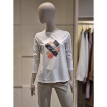 올리비아로렌 NEW. 원포인트 프린트 티셔츠 VOBALYS2111