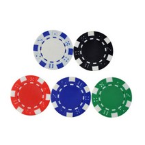 후니갬블 선명한 컬러(신료) 포커칩 카지노칩 1p 10p, 재생원료 컬러포커칩, 레드