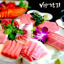 [세트메뉴] 손질 완료 참치회 최고급 참다랑어 VIP참치 인당 26 800, 4인 세트 800g