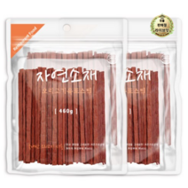 라이브잇 홋가이도푸즈 자연소재 애견 육포스틱 460g, 20개입, 오리고기육포스틱 맛