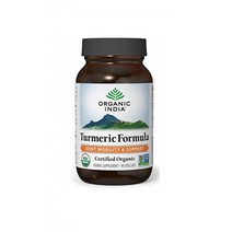 오가닉인디아 강황 커큐민 Curcumin 90베지캡슐, 1팩