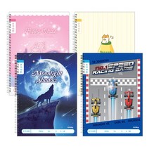 초등학생 10칸공책 공책 종합장 8칸 공책 10칸 공책 남아 10칸 공책 여아 쓰기노트, 남아랜덤, 6