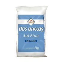 도스 안클라스 안데스 호수 소금 5kg 가는 소금 미네랄, 5000g, 1개