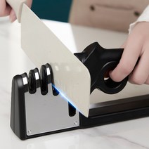 세라믹 3단 연마 칼갈이 가위갈이 주방 휴대용 칼 숫돌 다용도, 본상품