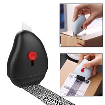 택배 개인 정보 송장 주소 지우기 운송장 롤러 마스킹 스탬프 지우개, 별매품 잉크 2개