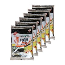김앤김 광천김 재래김 전장김 25g 3봉 6개 구운김 조미 반찬