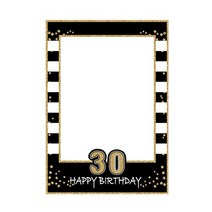 종이액자 사진액자틀 페이퍼프레임 생일 사진 부스 프레임 어린이 성인 생일 파티 장식 종이 생일 축하 사진 소품 프레임, 30일