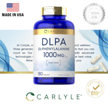 칼라일 DL 페닐알라닌 1000mg 180캡슐 효과 DLPA 보조제 카테콜아민