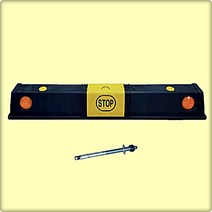 카스토퍼 PP 콘크리트 주차스톱바 주차방지턱 950mm 0.9441eaSH_