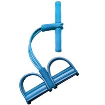 4 Resistanc 탄성 끌어 오기 밧줄 Exerciser Rower 배꼽 저항 밴드 홈 체육관 스포츠 훈련 피트 니스 장비, 01 파란
