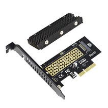 JEYI 콤보 냉각 군함 방열판 SK4 m.2 NVMe SSD-PCIE 4.0 X4 어댑터 카드 M 키 지원 PCI Express X8 X16, 한개옵션1, 02 WHITE