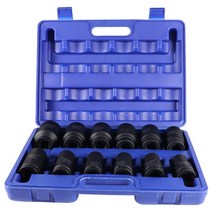 자동차 수리 복스알 육각렌치세트 공구 점검 연결대, 3/4 공압식 육각 소켓(14개 세트)