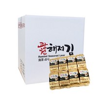 광천해저김 들기름16단도시락김(4g)-64봉, 1세트