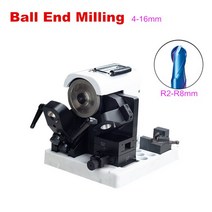 차량광택기 무선광택기 범용 연마기 자동 연삭기 엔드 밀링 커터 연마 3-25mm 6000rpm 2/3/4 블레이드, 6.4 to16mm