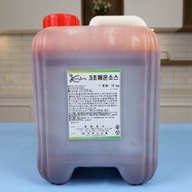 뫼루니식품 3초매운소스 10KG 핫양념