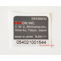 Canon EOS R RP R5 R6 M6 Mark II 용 새 하단 기본 로고 마크 번호 명판 라벨 스티커 바디 코드 복사, 04 EOS R6