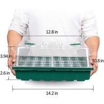 콩나물 키우기 온실 유리 수경재배 만들기 포도 봉지 샤인머스켓 고추 수박 받침대 배 복숭아 왕겨 볏단 끈걸이 과수 지지대 방울토마토24 세포 구멍 식물 씨앗 성장 상자 트레이, 보여진 바와 같이