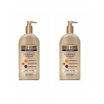 골드 본드 레이디언스 리뉴얼 바디 로션 396g 2팩 Gold Bond Ultimate Radiance Renewal 14 Ounce Lotion