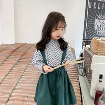 재한 플라워 여아 블라우스 [2114]