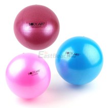 바디아트 필라테스 소프트 토닝볼 25cm/30cm 요가볼 필라테스소도구 필라테스볼 미니짐볼 탱탱볼 880395EA, 쿠팡 핑크25cm